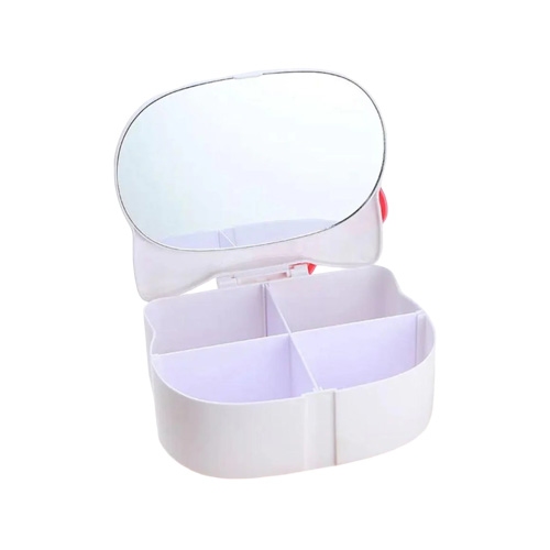 جعبه لوازم Hello Kitty با آینه تصویر از جعبه