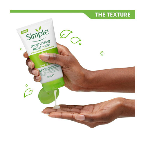 ژل شست و سو صورت سیمپل مرطوب کننده - تصویر گالری محصول