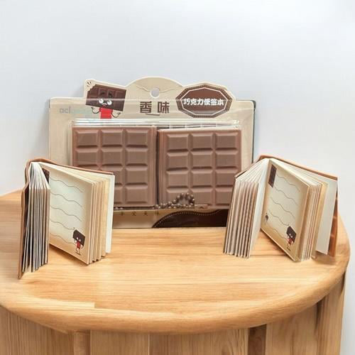 دفترچه یادداشت فانتزی جفتی طرح شکلاتی - تصویر گالری 1