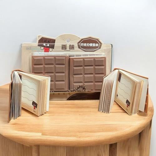 دفترچه یادداشت فانتزی جفتی طرح شکلاتی - تصویر گالری 1