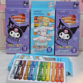 مداد شمعی روغنی 12 رنگ - تصویر گالری 2