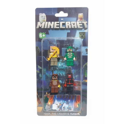 لگو طرح ماینکرافت 4 تایی