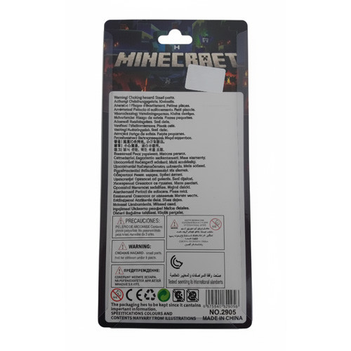 لگو طرح ماینکرافت 4 تایی - تصویر پشت محصول