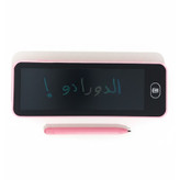 جامدادی تبلتی به همراه قلم طراحی صورتی