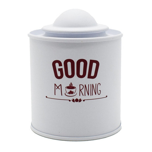 قوطی فلزی با رنگ های متنوع رنگ سفید