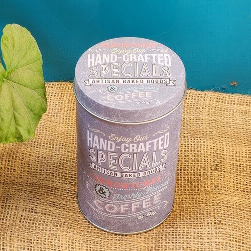 بانکه قهوه فلزی استوانه ای تصویر گالری