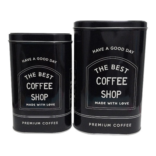 بانکه قهوه فلزی طرح کلاسیک تصویر تمام سایزها