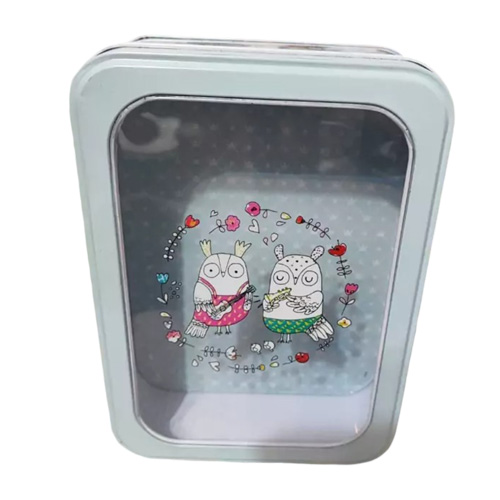 جعبه فلزی مستطیلی با درب شفاف تصویر گالری