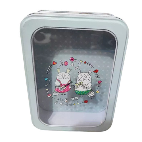 جعبه فلزی مستطیلی با درب شفاف تصویر گالری