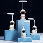 چراغ مطلالعه رومیزی طرح فضانورد تصویر تمام رنگ ها