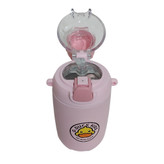 فلاسک داخل استیل و نی دار طرح اردک تصویر محصول از بالا