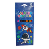 مداد رنگی 12 رنگ جعبه مقوایی