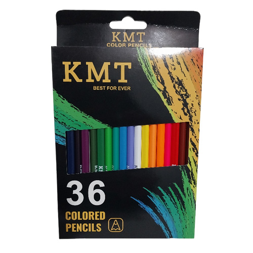مداد رنگی 36 رنگ وارداتی برند KMT