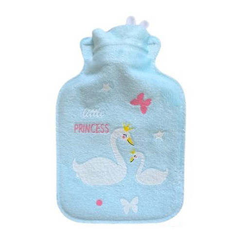 کیسه آب گرم مخملی برای تسکین دردهای عضلانی رنگ آبی