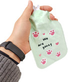 کیسه آب گرم مخملی برای تسکین دردهای عضلانی تصویر گالری