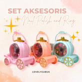 کالسکه اکسسوری آرایشی با رنگ های فانتزی مناسب هدیه تصویر گالری 2