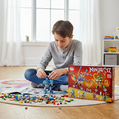 لگو نینجا مبارز سایز متوسط تصویر گالری 1