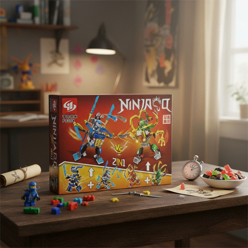 لگو نینجا مبارز سایز متوسط تصویر گالری 2