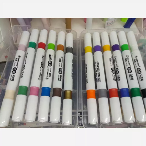 ماژیک دوسر 24 رنگ Touch Love مدل Bx-125 تصویر تمام رنگ ها