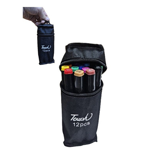 ماژیک دو سر راندو 12 رنگ تصویر گالری 1