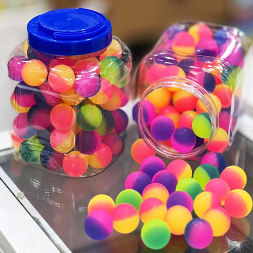 توپ گوشتی گرد دو رنگ مدل شیطونک تصویر گالری