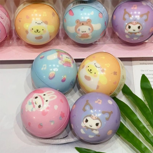 توپ اسکوییشی با طرح شخصیت های کارتونی تصویر گالری از رنگ ها