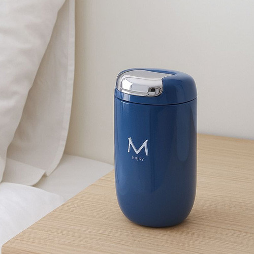 تراول ماگ برند M Enjoy حجم 360 میلی لیتر تصویر رنگ سرمه ای