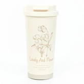 تراول ماگ استیل ضدزنگ حجم 500 میلی لیتر همراه با بند