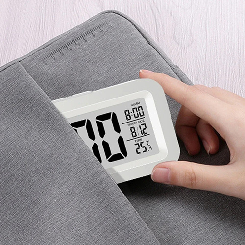 ساعت و دماسنج رومیزی دیجیتالی کوچک تصویر گالری