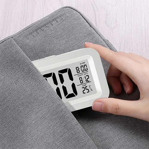 ساعت و دماسنج رومیزی دیجیتالی کوچک تصویر گالری