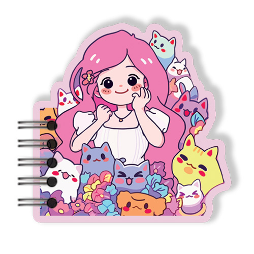 دفترچه فانتزی 60 برگ کد 02