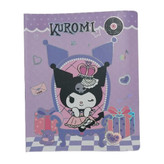 کلاسور کرومی A4 طرح دار رنگ بنفش