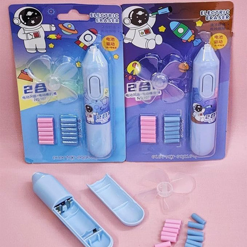 پاک کن برقی مدل پنکه ای طرح فضانورد تصویر گالری