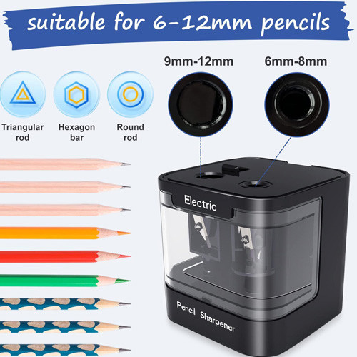 تراش رومیزی دوقلو باتری خور و شارژی تصویر ویژگی های محصول