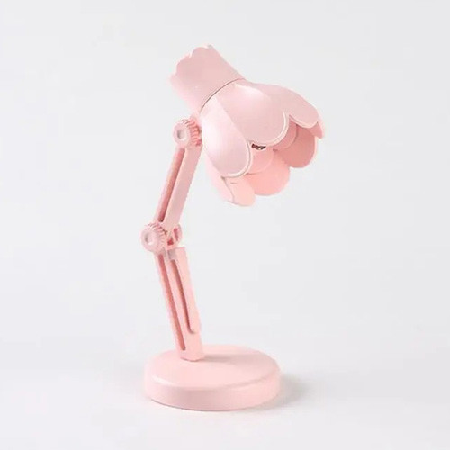 چراغ مطالعه رومیزی مینیمال باتری خور رنگ صورتی
