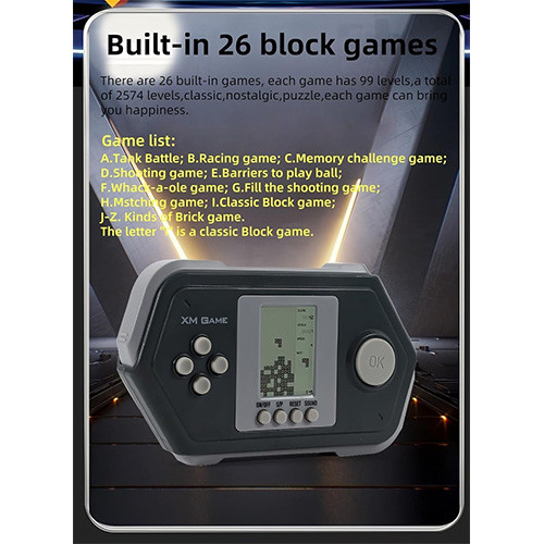 آتاری دستی XM Game باتری خور و قابل حمل تصویر گالری 1