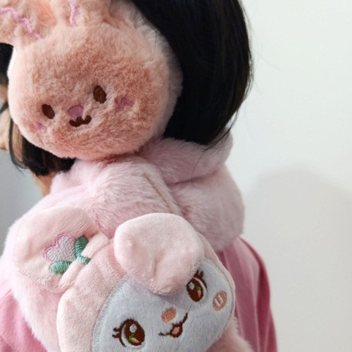 شال گردن کودکانه طرح خرگوشی تصویر گالری 3