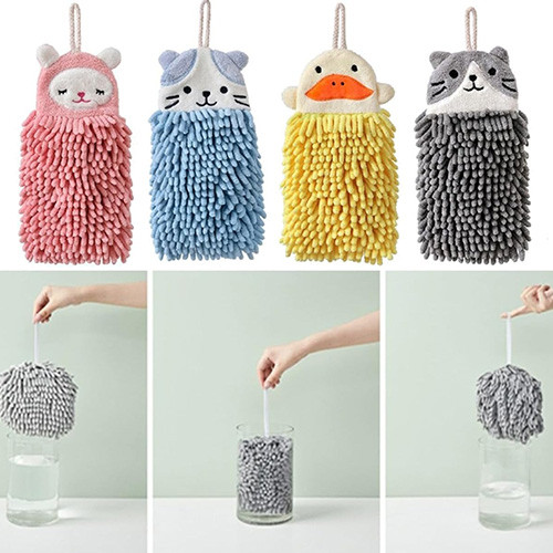 حوله آشپزخانه عروسکی شنیل طرح ماکارونی گالری 3