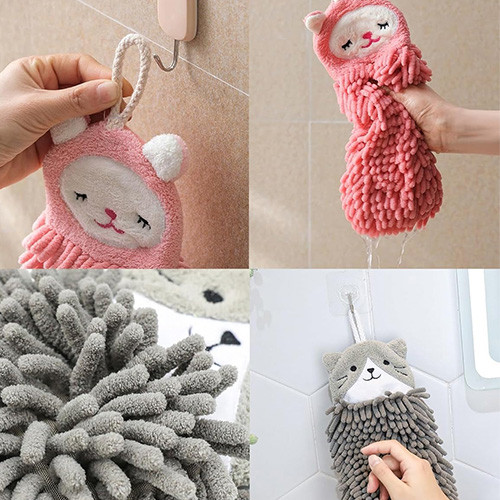 حوله آشپزخانه عروسکی شنیل طرح ماکارونی گالری 2