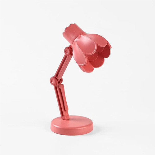 چراغ مطالعه رومیزی مینیمال باتری خور نارنجی