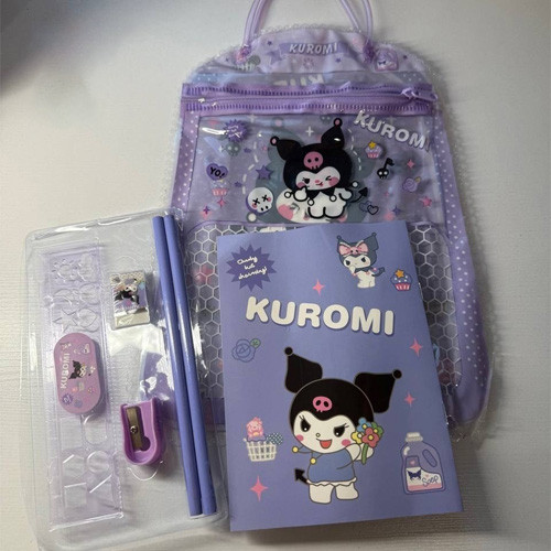 ست لوازم التحریر 6 تکه کیفی تصویر گالری