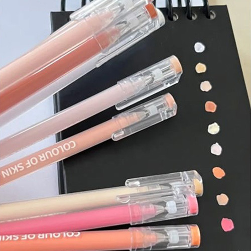 روان نویس 9 رنگ مدل اسکین کالر برند Languo گالری 2