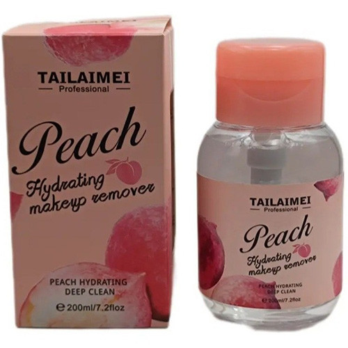 میسلار واتر پمپی رایحه هلو برند تایلامی (TAILAIMEI) تصویر جعبه