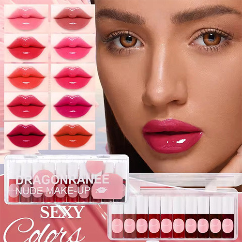 پک تینت لب 10 عددی شفاف DRAGON گالری 4