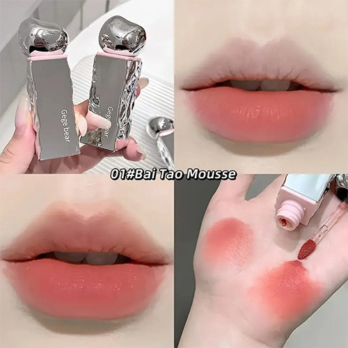 رژ لب مات مخملی برند Gege Bear 01