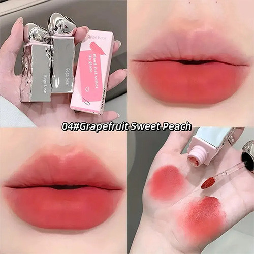 رژ لب مات مخملی برند Gege Bear 04