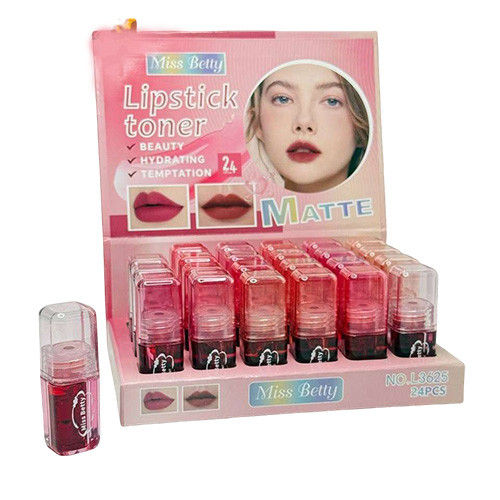 تینت لب پوکه شفاف برند Miss Betty شاخص