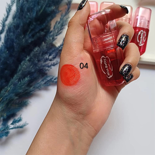 تینت لب پوکه شفاف برند Miss Betty شاخص شماره 04