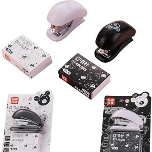 منگنه سایز 24/6 طرح خرس به همراه سوزن گالری 1