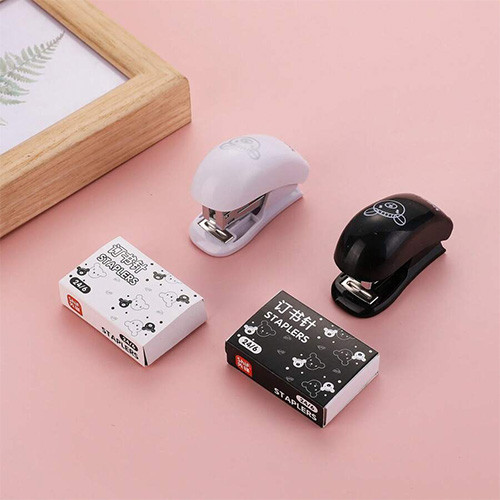 منگنه سایز 24/6 طرح خرس به همراه سوزن گالری 2